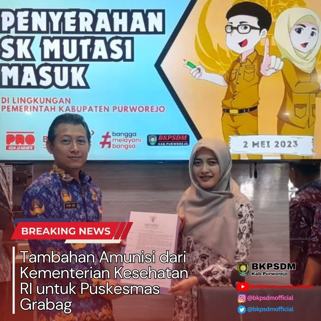 Tambahan Amunisi dari Kemenkes RI