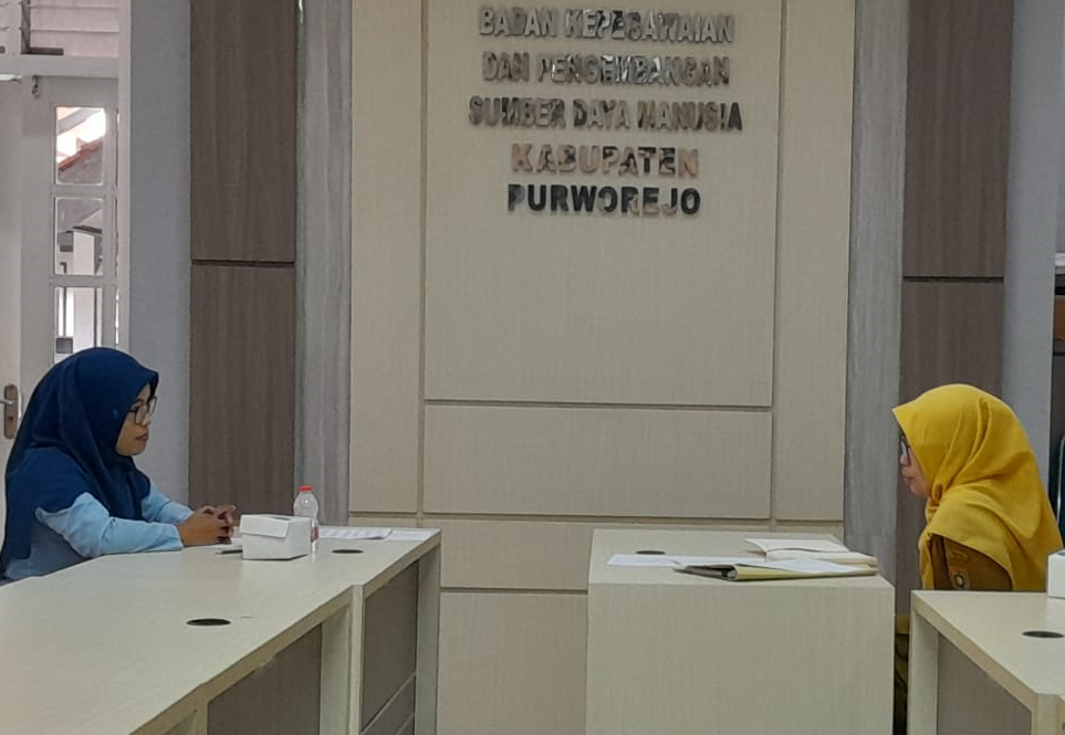 WAWANCARA SEBAGAI RANGKAIAN PROSES PENGAJUAN MUTASI MASUK KE LINGKUNGAN PEMERINTAH KABUPATEN PURWOREJO