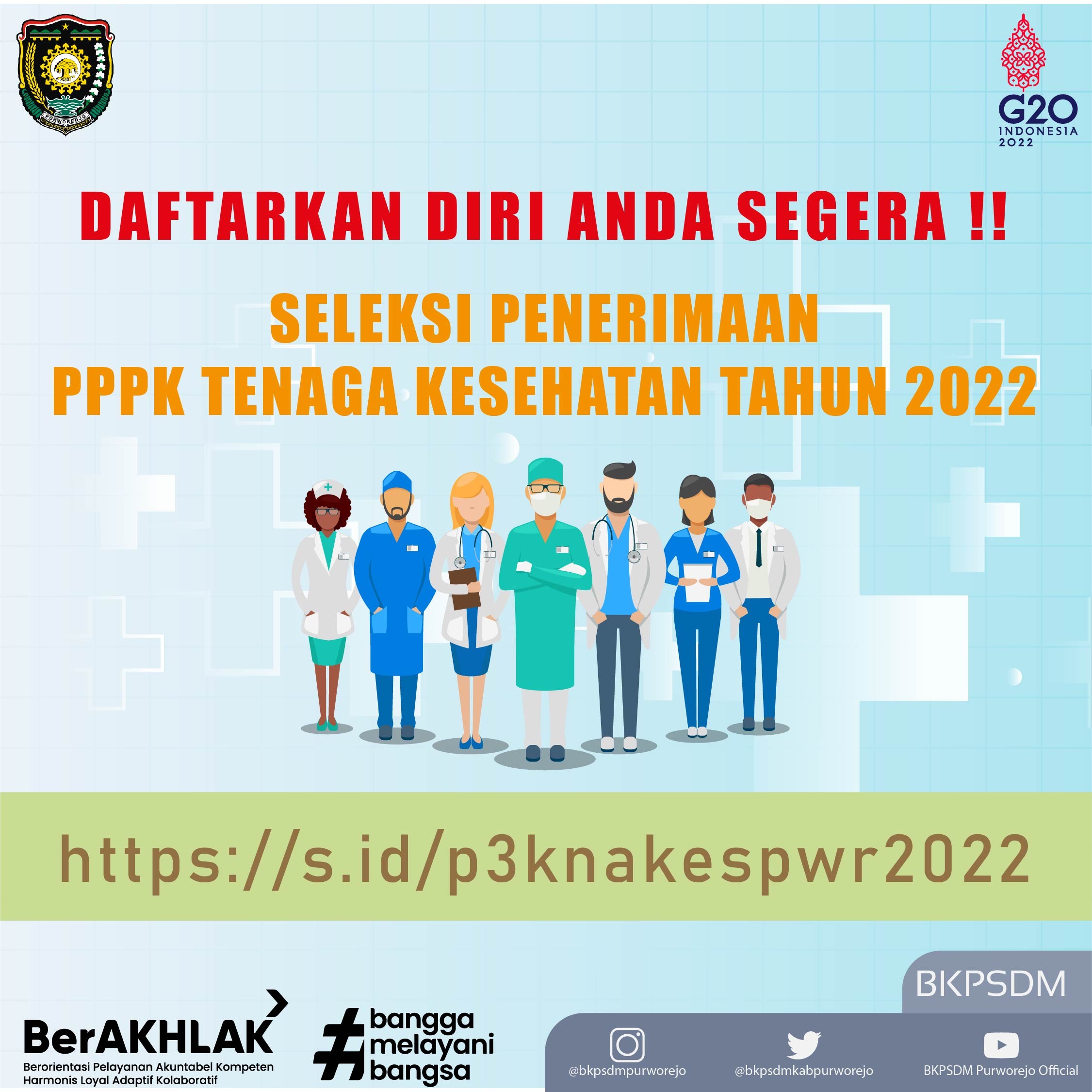 Pengumuman Seleksi PPPK Tenaga Kesehatan