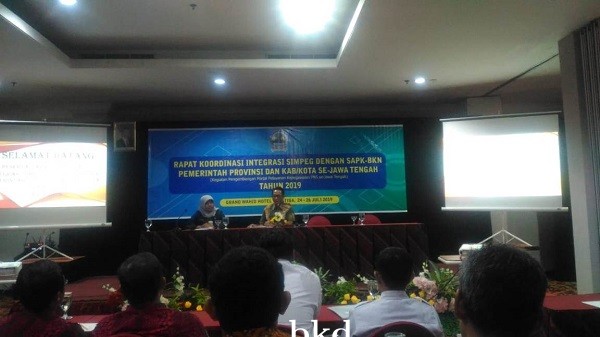 BKD Kabupaten Purworejo Ikuti Rakor Integrasi Simpeg dan SAPK BKN
