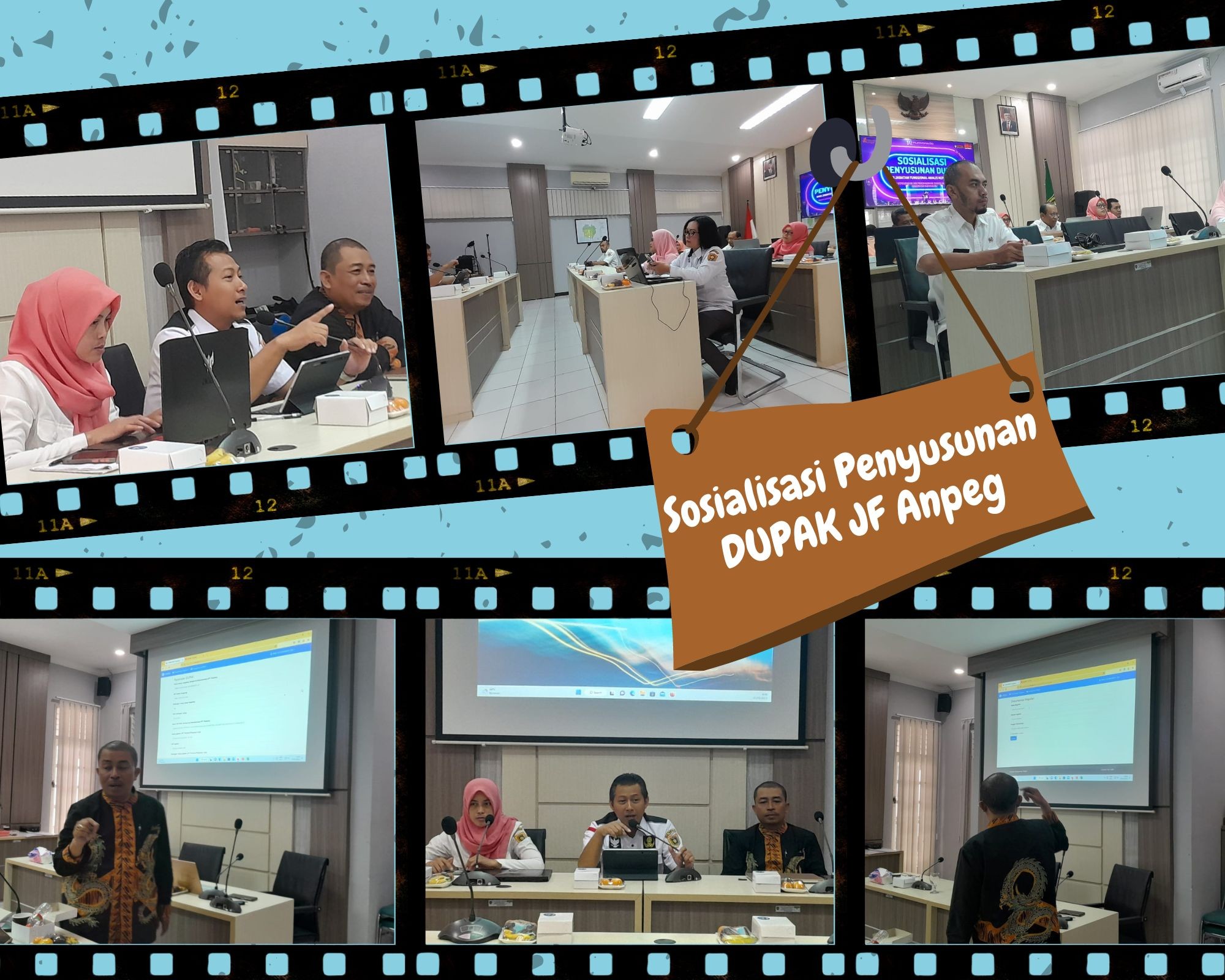 Sosialisasi Penyusunan DUPAK Jabatan Fungsional Analis Kepegawaian